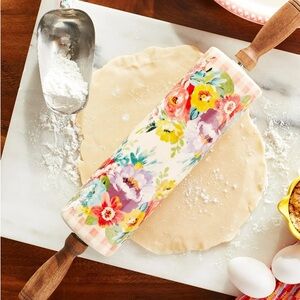 Pioneer woman sweet romance blossoms Floral Rolling Pin new